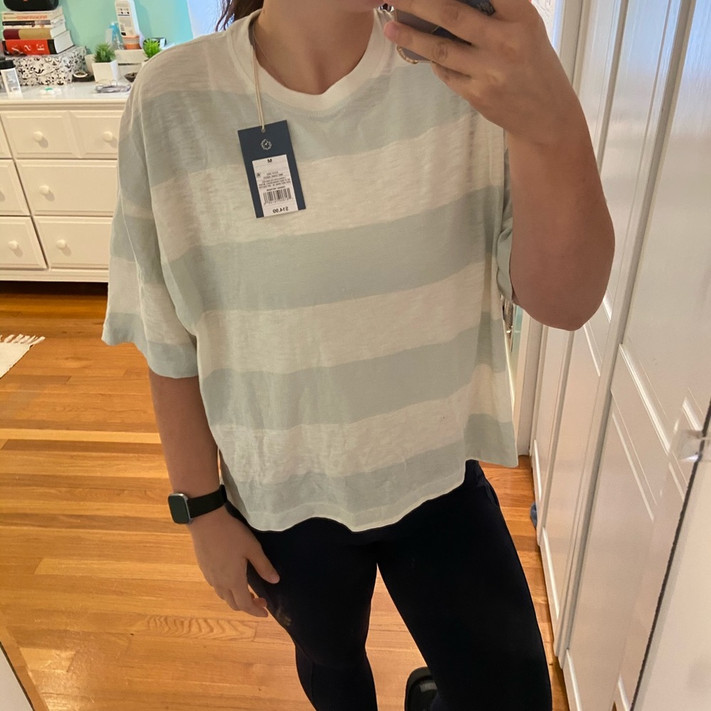 Oversized Cropped T-shirt